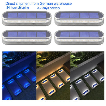 Solar Traplamp Waterdicht met 30 LEDs voor Buiten en Terras
