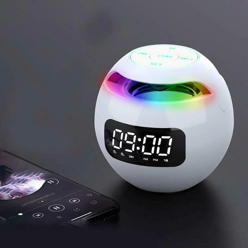 Bluetooth Alarmklok met LED-display en Nachtlamp Draadloos