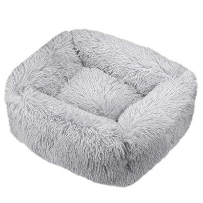 Pluche Hondenbed Luxe Wasbaar voor Honden en Katten