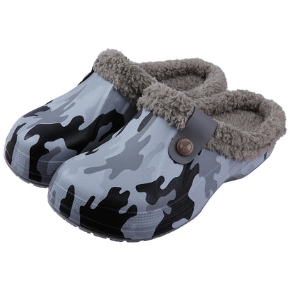 Waterdichte Fleece Klompen Luxe Bontvoering Warm en Stijlvol
