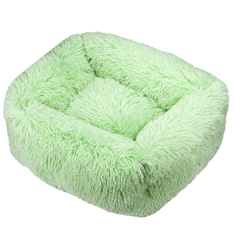 Pluche Hondenbed Luxe Wasbaar voor Honden en Katten