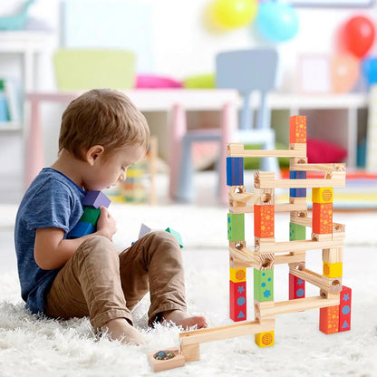 Knikkerspoor Set voor Kinderen Creatief Bouwen en Spelen