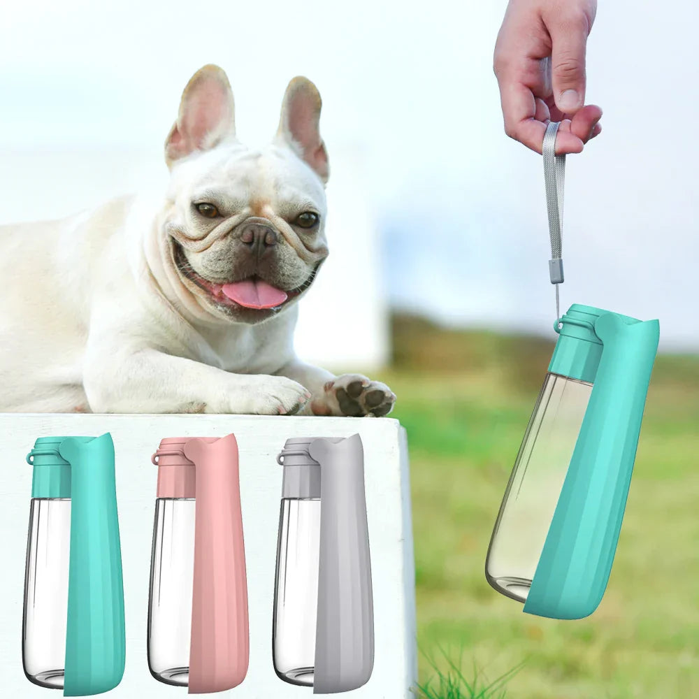Opvouwbare Honden Waterfles 550ml voor Onderweg - Velinix