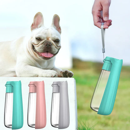 Opvouwbare Honden Waterfles 550ml voor Onderweg - Velinix