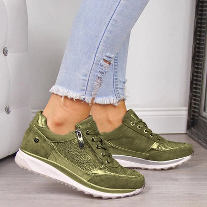 Wanderschoenen Dames Wildleder Ergonomisch Comfortabel