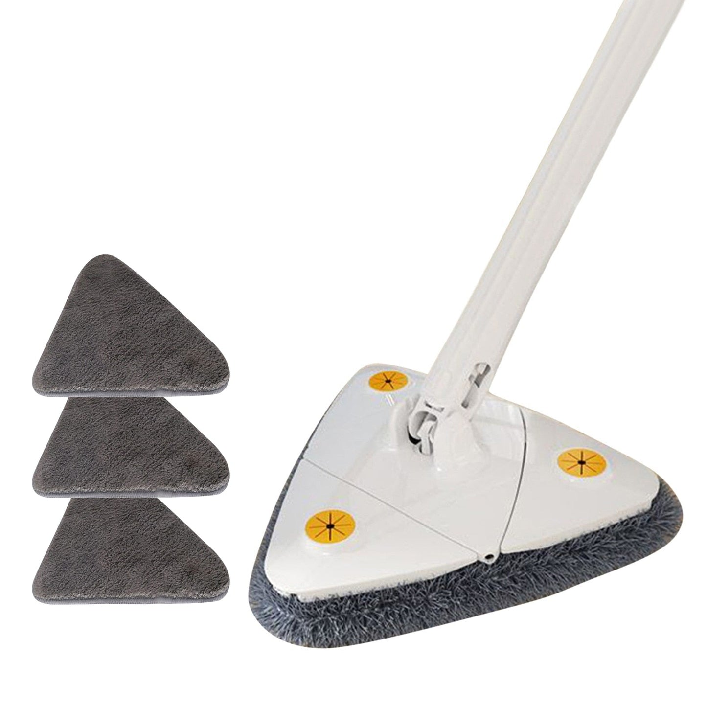 Dweilmop Flexibel Driehoekig voor Gemakkelijk Schoonmaken
