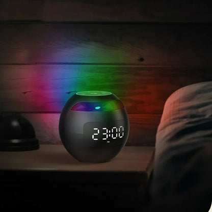 Bluetooth Alarmklok met LED-display en Nachtlamp Draadloos