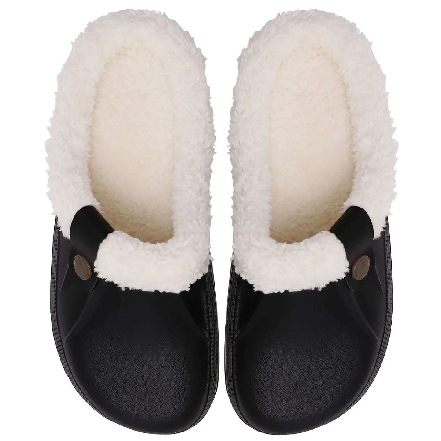 Waterdichte Fleece Klompen Luxe Bontvoering Warm en Stijlvol