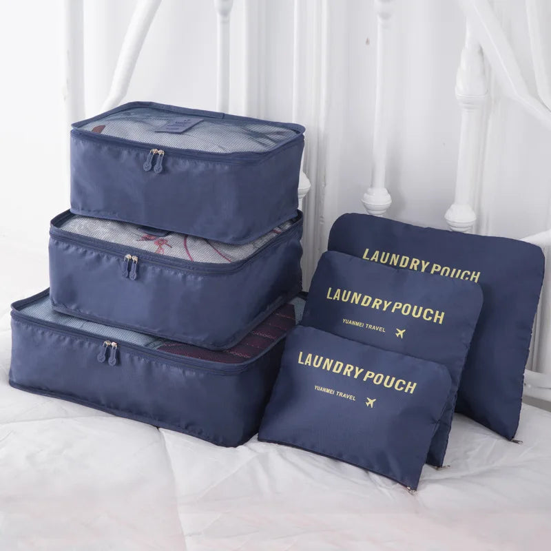 Reisorganizer Set met Opbergzakken en Reistas Accessoires - Velinix