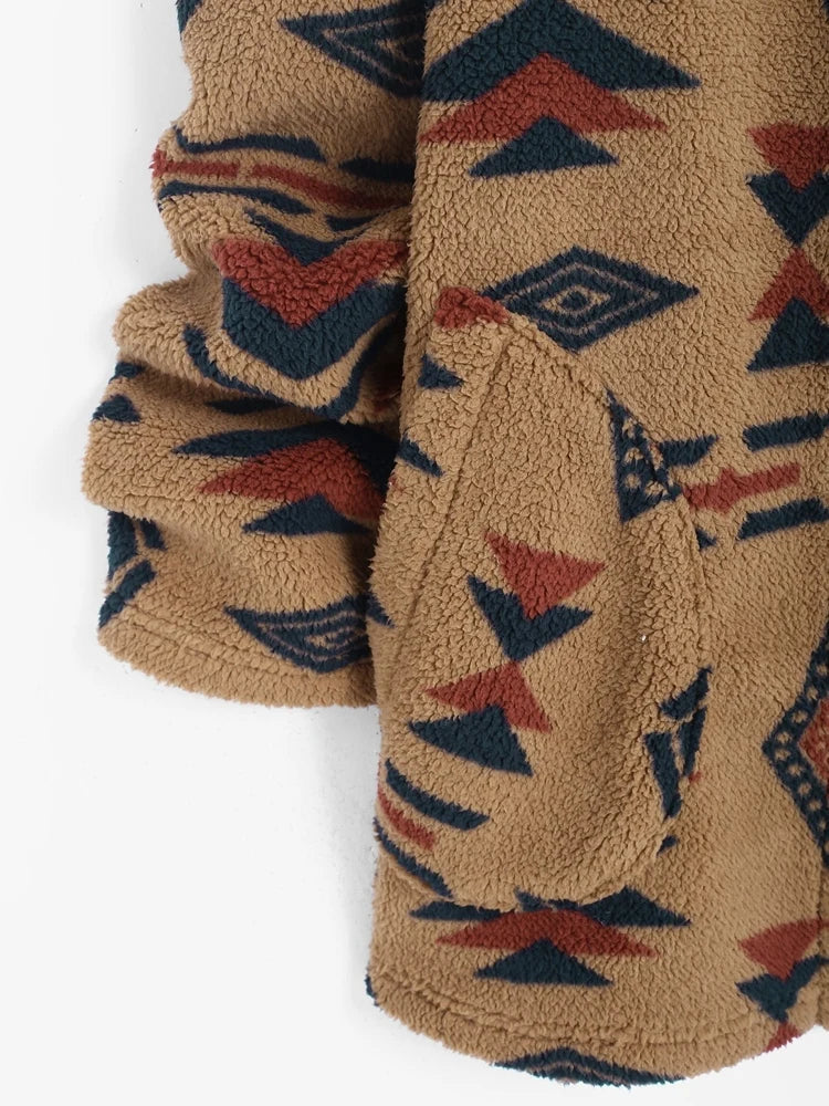 Vintage Azteek Jasje Trendy voor Vrouw en Man