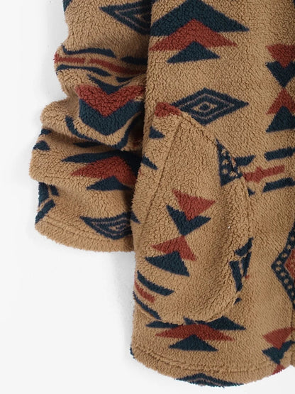 Vintage Azteek Jasje Trendy voor Vrouw en Man
