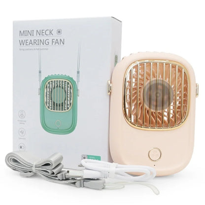 Draagbare Nekventilator Oplaadbaar voor Comfort Binnen en Buiten