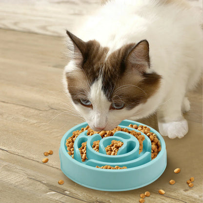 Anti-Schrokbak voor Honden en Katten, Langzaam Eten, BPA-vrij