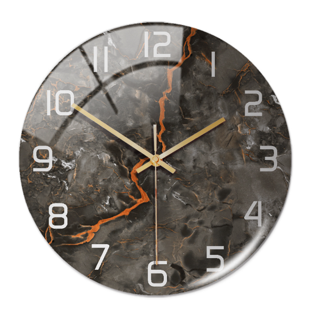 Marmeren Wandklok Stil Modern Design