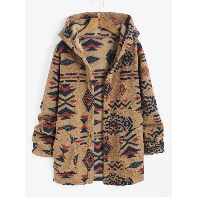 Vintage Azteek Jasje Trendy voor Vrouw en Man - Velinix