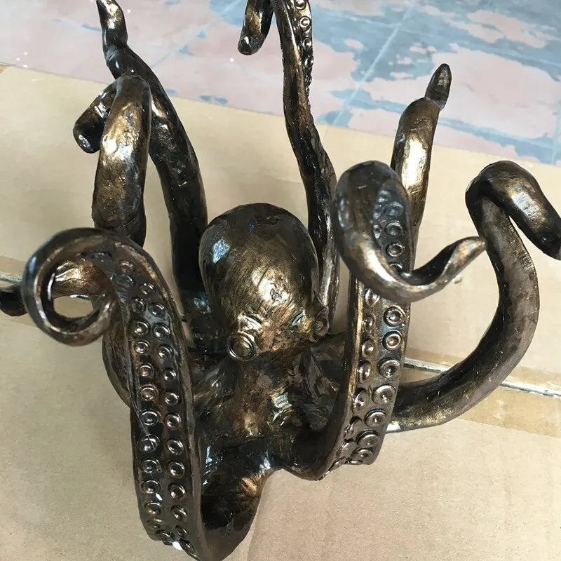 Octopus Bureau Accessoire Speels Hars Figuur