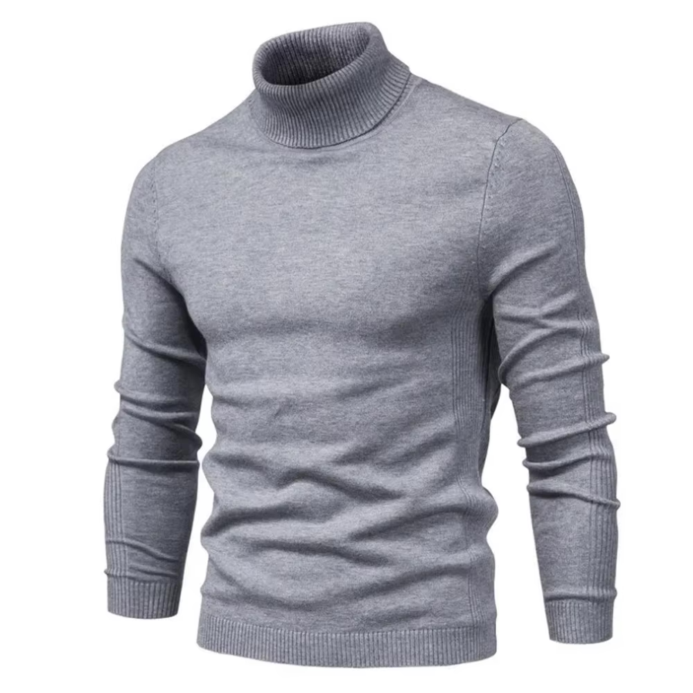Variant image for Dante™ – Heren Zwarte Coltrui van Kasjmier Blend voor Luxe Comfort-11