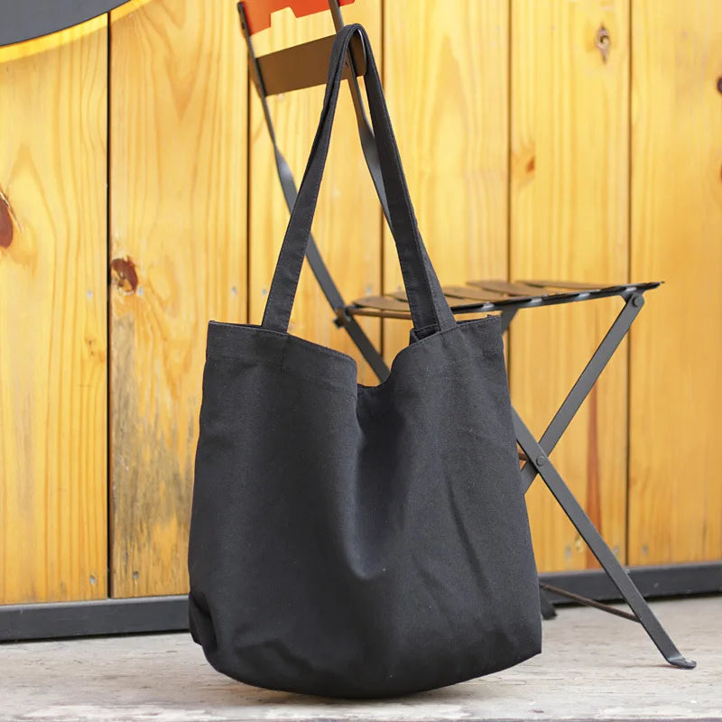 Elegante Canvas Tas Minimalistisch Design voor Dagelijks Gebruik