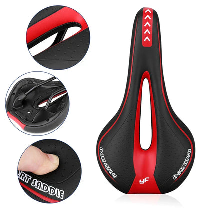 Fietszadel Extra Zachte Gel Comfortabele MTB en Wegfiets