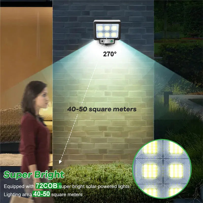 Noodlamp op Zonne-energie met Reservefunctie