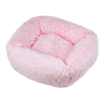 Pluche Hondenbed Luxe Wasbaar voor Honden en Katten