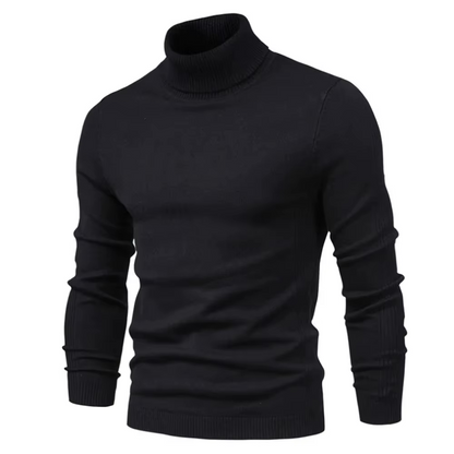 Variant image for Dante™ – Heren Zwarte Coltrui van Kasjmier Blend voor Luxe Comfort-6