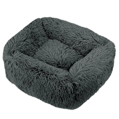 Pluche Hondenbed Luxe Wasbaar voor Honden en Katten