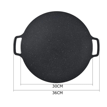 Koreaanse BBQ Grillpan met Antiaanbaklaag en Handvat