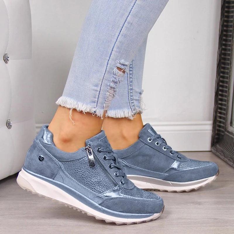 Wanderschoenen Dames Wildleder Ergonomisch Comfortabel