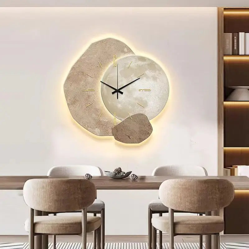 Wandklok Modern Design Verlichting Scandinavisch Luxe - Velinix