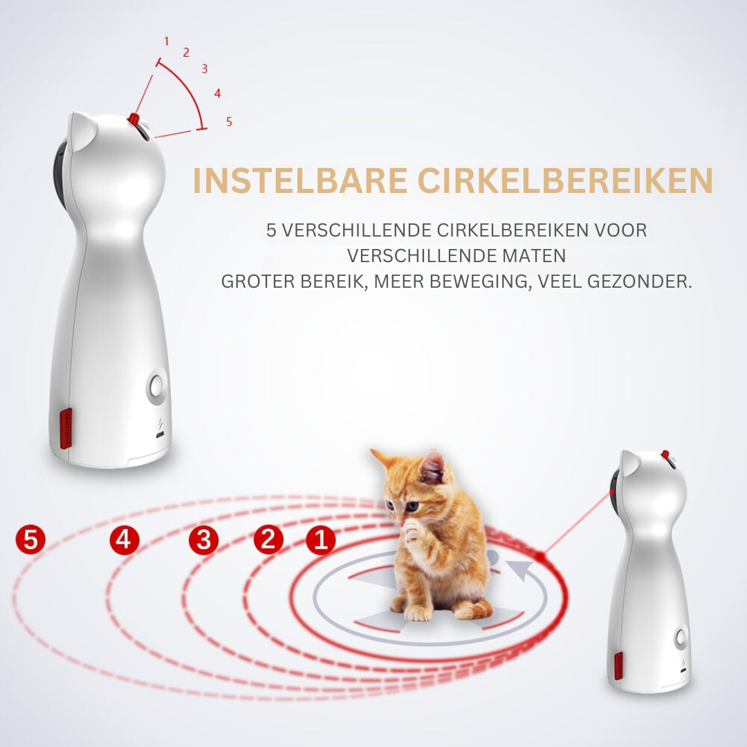 Laser Speelgoed voor Katten Gezond en Gelukkig - Velinix