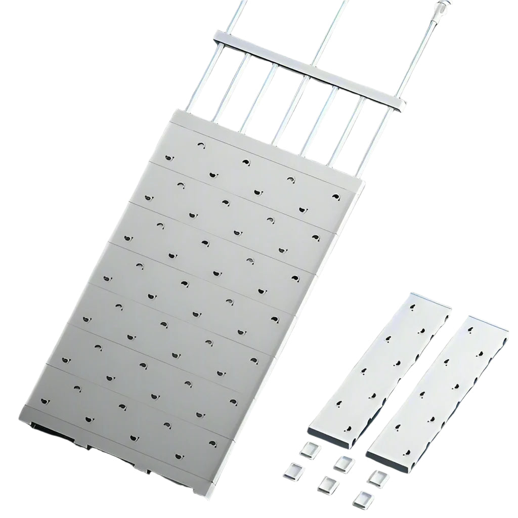 Opslagplanken Expandable Luxe Ruimtebesparend met Gratis Verzending - Velinix
