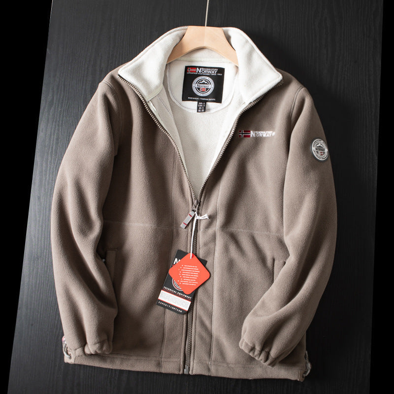 Fleece Jas Norway Stijl Ultra Warm en Zacht