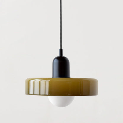 Kleurrijke Hanglamp Modern Glazen Design voor Woonkamer