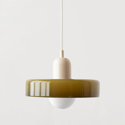 Kleurrijke Hanglamp Modern Glazen Design voor Woonkamer