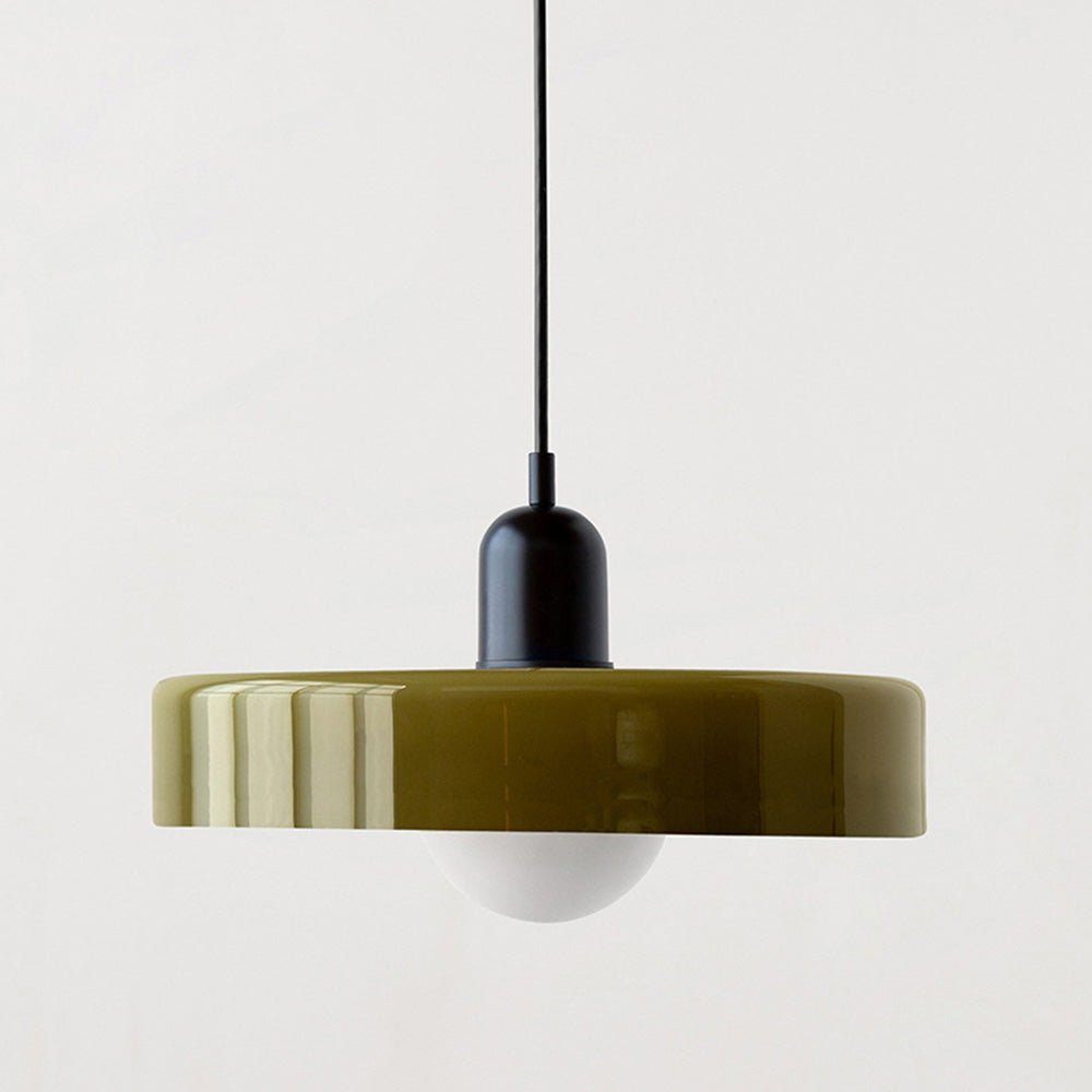 Kleurrijke Hanglamp Modern Glazen Design voor Woonkamer
