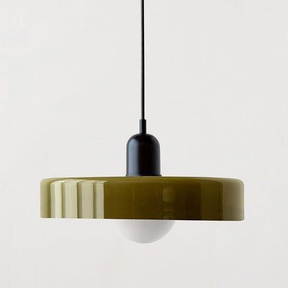 Kleurrijke Hanglamp Modern Glazen Design voor Woonkamer