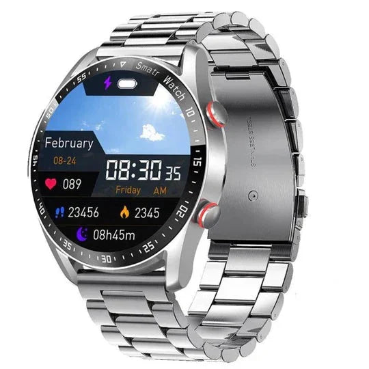 Zwitsers Horloge Mechanisch met Lederen Band - Velinix