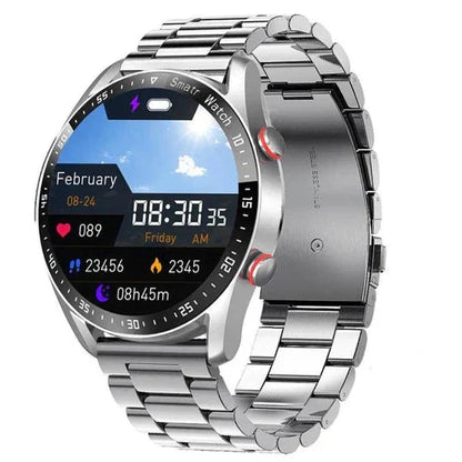 Zwitsers Horloge Mechanisch met Lederen Band - Velinix