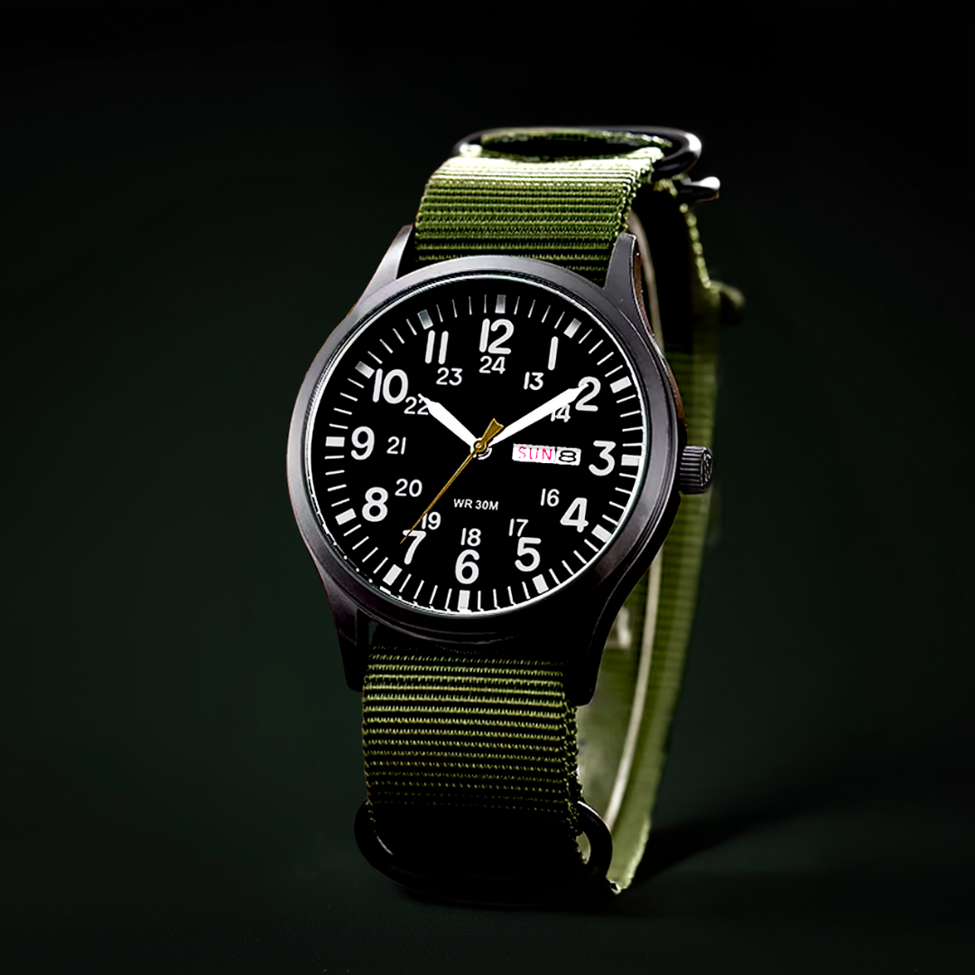 Heren Horloge Outdoor Waterdicht Roestvrij Staal Saffierglas