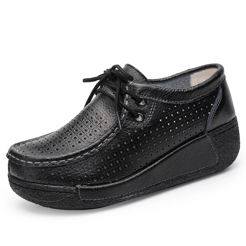 Leren Loafers Comfortabel Elegant Design