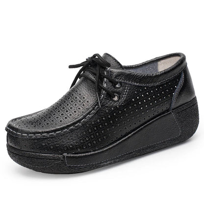 Leren Loafers Comfortabel Elegant Design