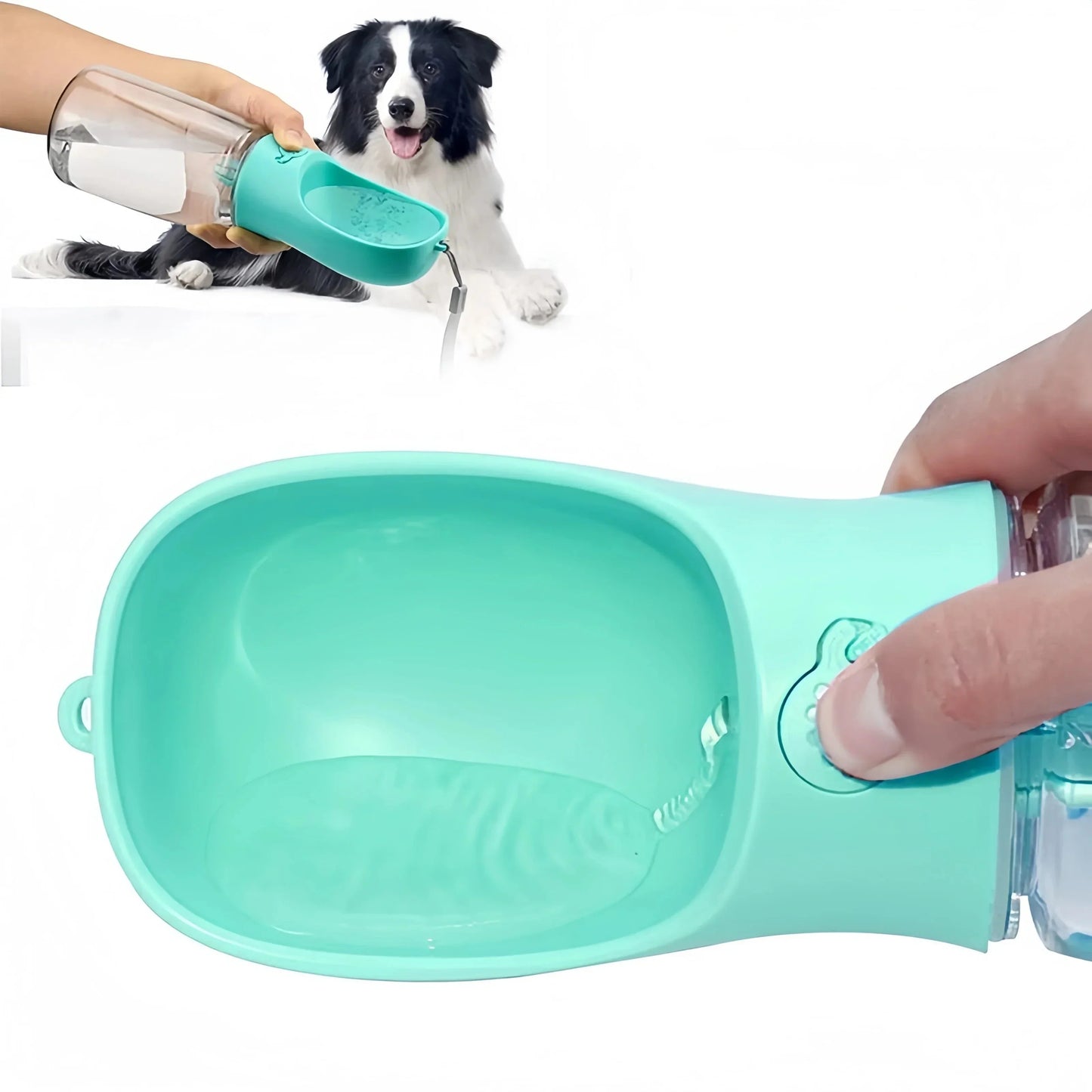 Handige Eet- en Drinkfles voor Honden en Katten Onderweg