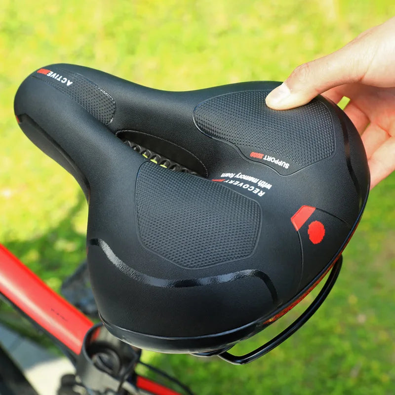 Fietszadel Ademend Regenbestendig voor Comfortabele Rit - Velinix