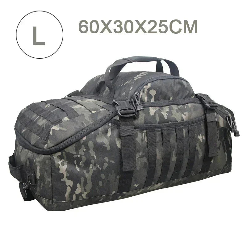 Tactische Reisrugzak Groot - Waterdicht en Robuust Duffle Bag