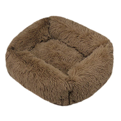 Pluche Hondenbed Luxe Wasbaar voor Honden en Katten