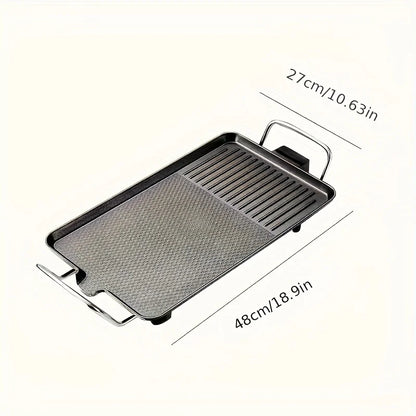 Elektrische Grill Rookvrije Anti Aanbak Met Thermostaat