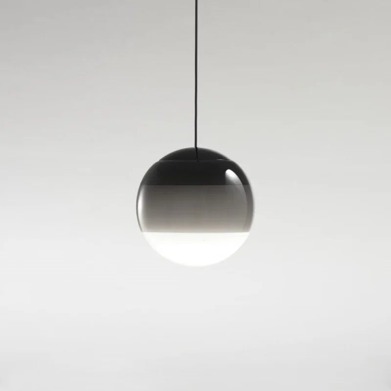 LED Hanglamp Glazen Koepel Modern Design Kleurverloop