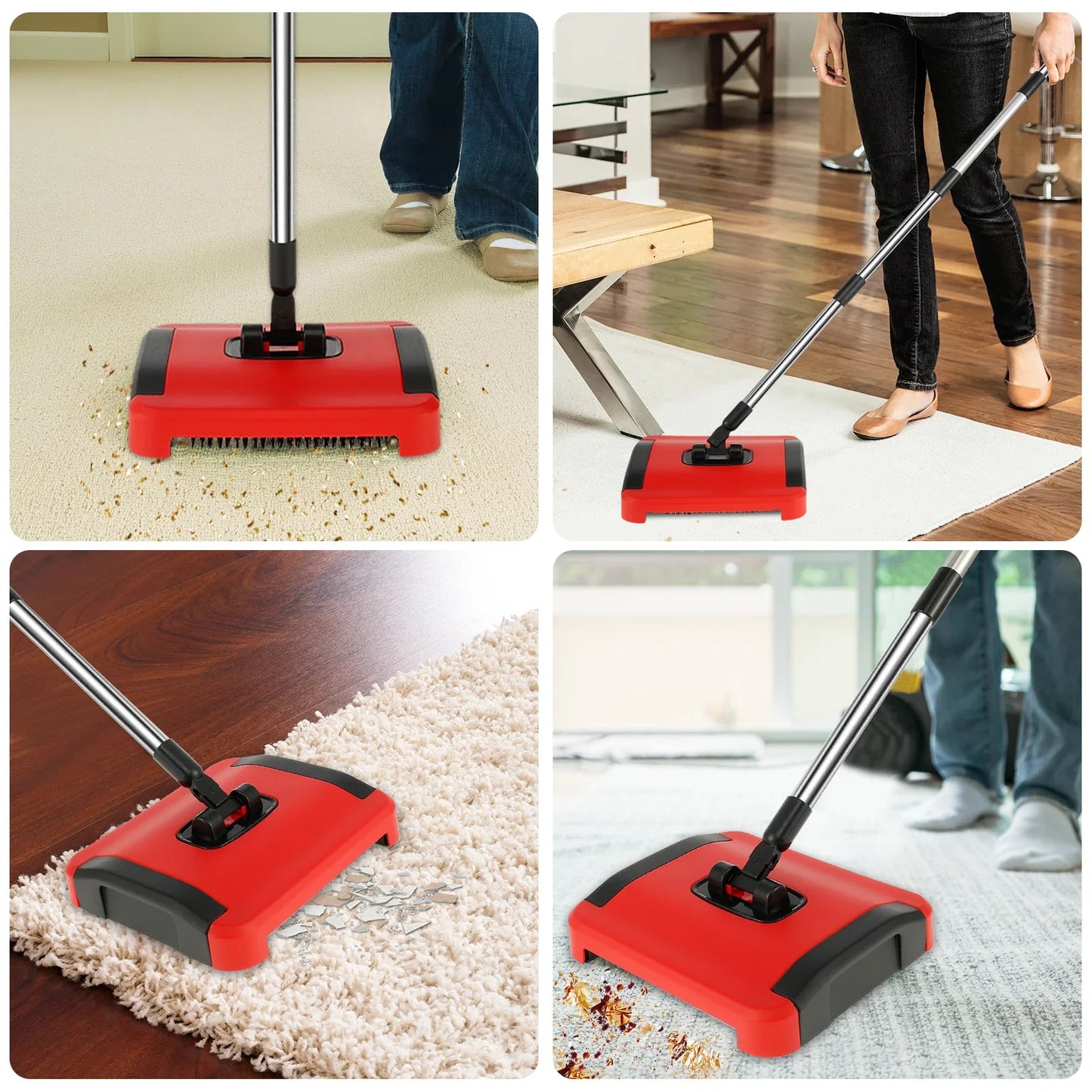 Reinigingsborstel Krasvrij Efficiënt LuxSweep