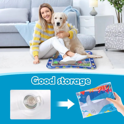 Opblaasbare Waterspeelmat voor Katten en Honden